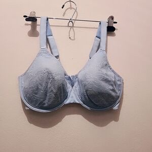 Vanity Fair Lace Bra - Light Gray